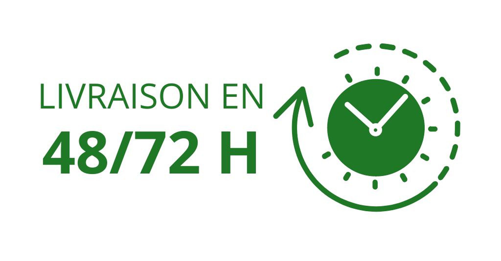 Livraison dans les 48/72 heures