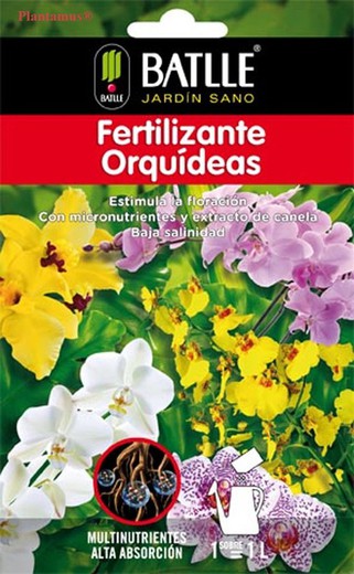 Fertilizante orquídeas, abono para disolver