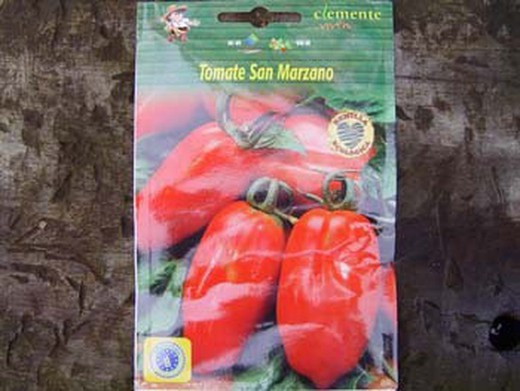 Semilla ecológica de tomate san marzano