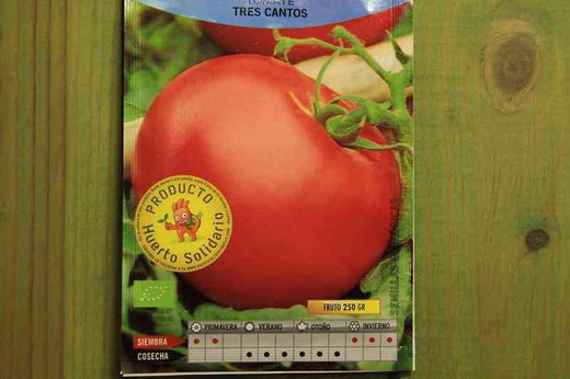 Semilla ecológica de tomate tres cantos