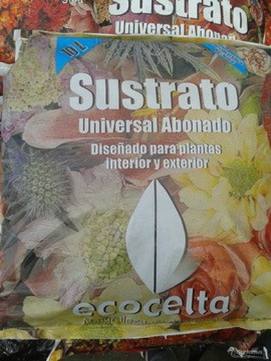 Ecocelta 10 litros substrato ecológico universal