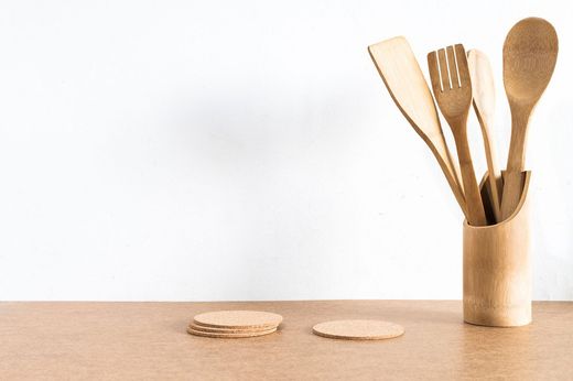 Menaje en madera de boj