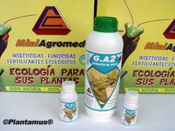 Abono ecológico líquido de extracto de algas de origen vegetal