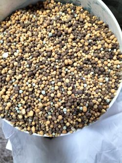 Adubo para árvores, alpinistas e todos os tipos de arbustos