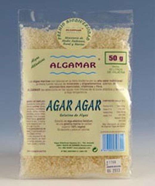 Alga ecológica agar agar en copos (Gelidium sesquipedale)