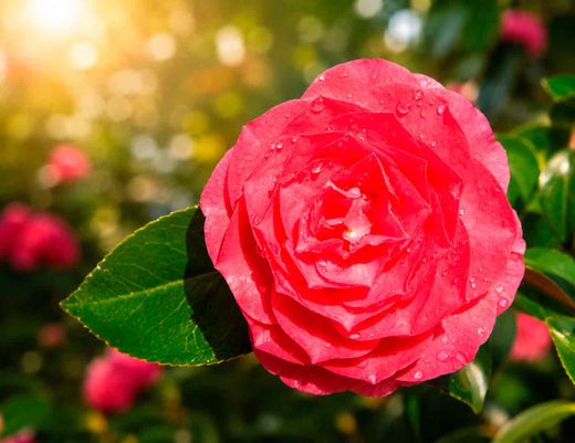 Camellia japonica "Dama de Tollo"