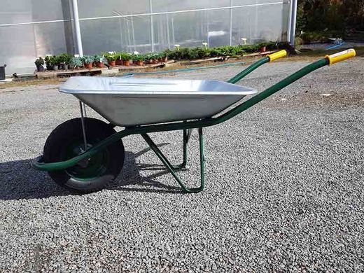 Chariot galvanisé pour verger ou jardin