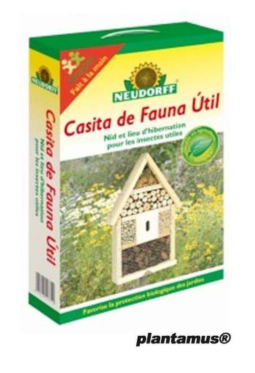 Fauna útil da casa de madeira para controlar pragas