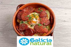 Chouriço de carne de porco celta galega.
