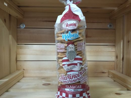 Galleta mariñeira ecológica con mantequilla clásica