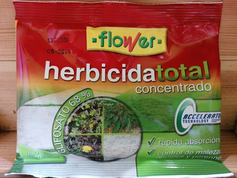 Herbicida total para el control de todas las malas hierbas
