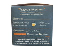 Infusión ecológica de ortiga, regaliz y corteza de naranja