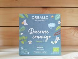 Infusión ecológica de regaliz, mejorana y pétalos de azahar