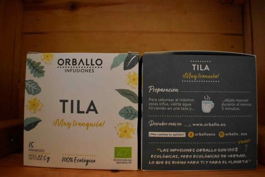 Infusión ecológica de Tila