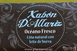 Sabão de leite de burro do oceano fresco