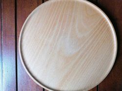 Plato en madera de haya de 26 cm de diámetro