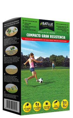 Semence à gazon compacte haute résistance