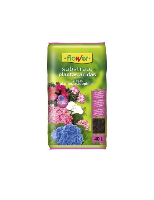 Substrato para plantas ácidas: hortênsias, camélias, azáleas, mirtilos.