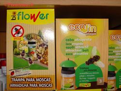 Trampa para moscas ecológica reutilizable con cebo atrayente