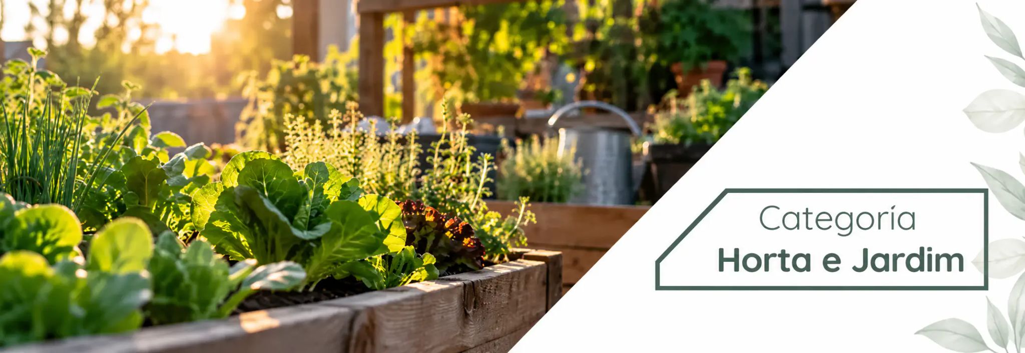 Produtos e plantas para horta e jardim na Plantamus